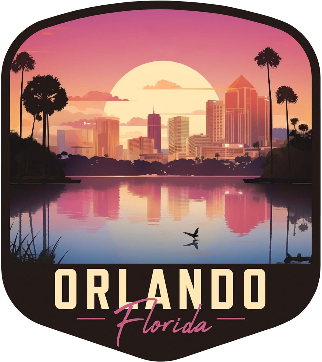 Orlando Florida A Souvenir Memories Durable Vinyl Decal Sticker