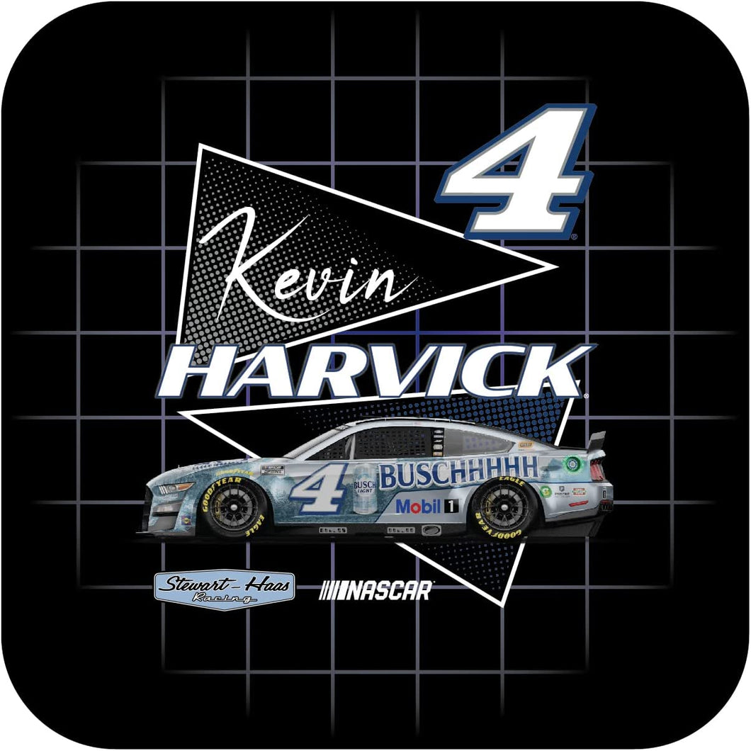 Nascar #4 Kevin Harvick 4-Inch Vinyl Decal Sticker Retro Design