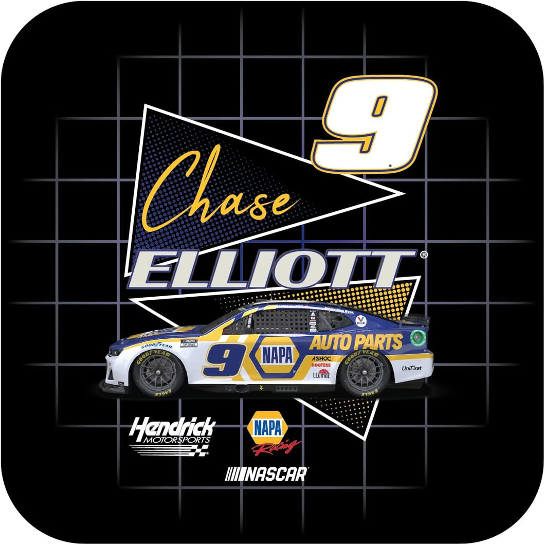 Nascar #9 Chase Elliott 4-Inch Vinyl Decal Sticker Retro Design