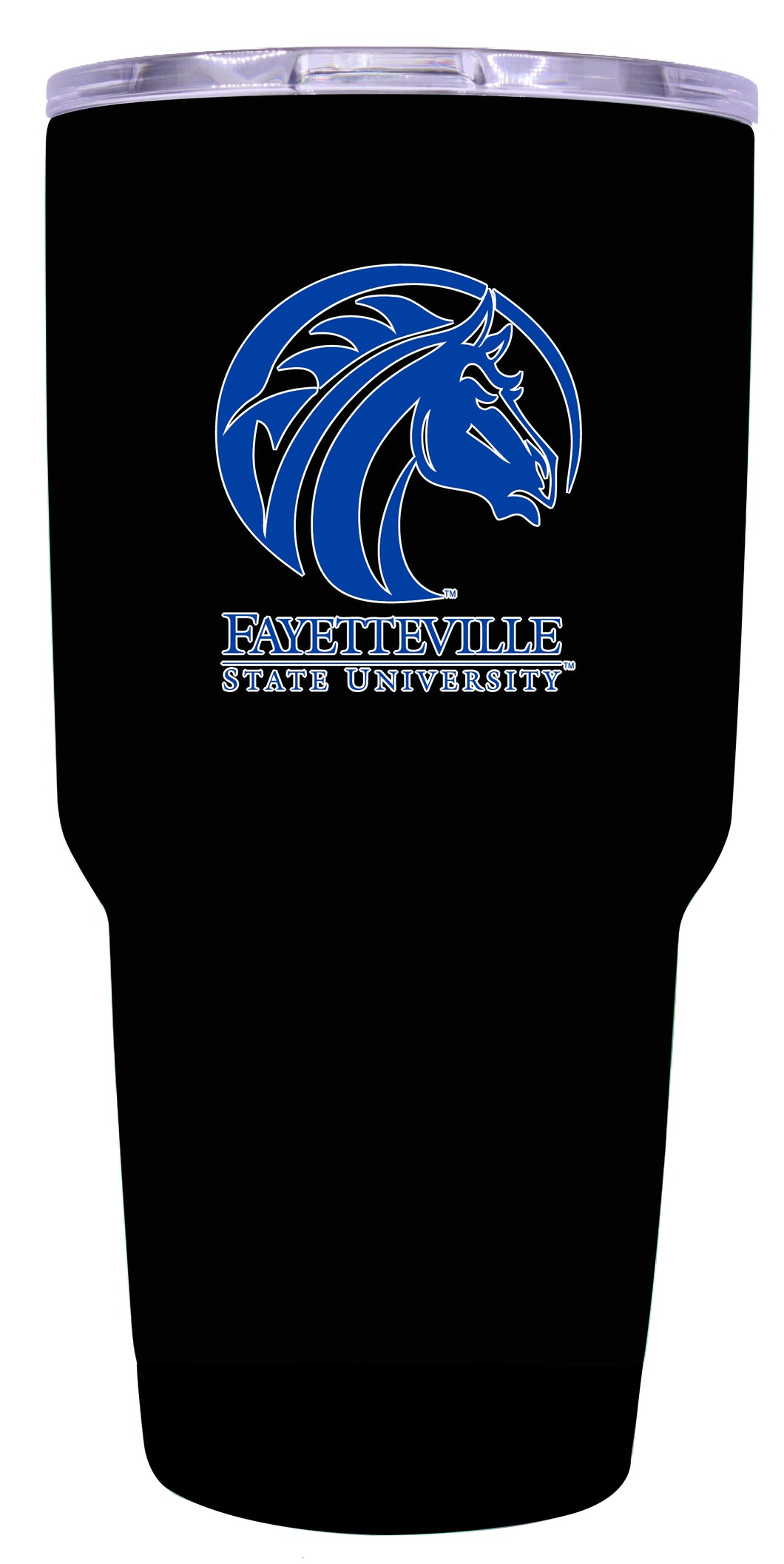 Fayetteville State University Mascot Logo Tumbler - 24oz Color-Choice Insulated Stainless Steel Mug