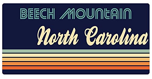 R and R Imports Beech Mountain North Carolina 5 x 2.5-Inch Fridge Magnet Retro Design