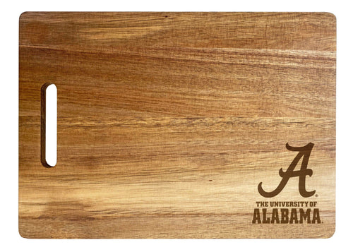 Alabama Crimson Tide Classic Acacia Wood Cutting Board - Small Corner Logo