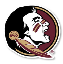 Load image into Gallery viewer, Florida State Seminoles 2-Inch Mascot Logo NCAA Vinyl Decal Sticker for Fans, Students, and Alumni
