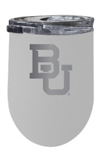 Load image into Gallery viewer, Baylor Bears 12 oz Etched Insulated Wine Stainless Steel Tumbler - Choose Your Color
