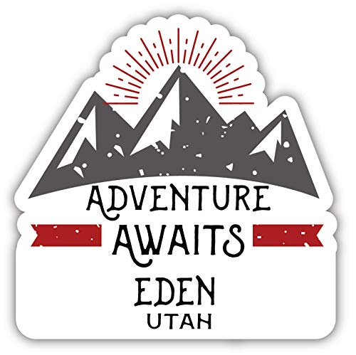 Eden Utah Souvenir Decorative Stickers (Choose theme and size)