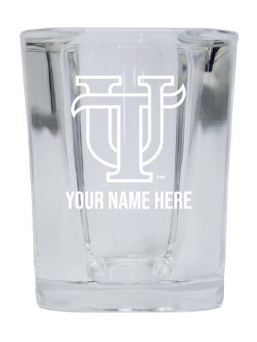 NCAA University of Tampa Spartans Personalized 2oz Stemless Shot Glass - Custom Laser Etched 4-Pack