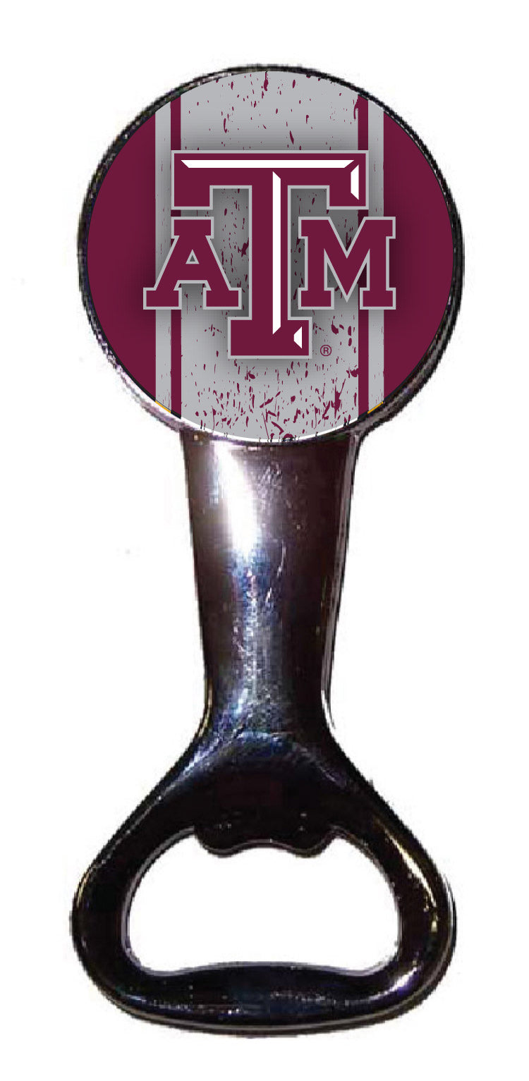 Texas A&M Aggies Officially Licensed Magnetic Metal Bottle Opener - Tailgate & Kitchen Essential