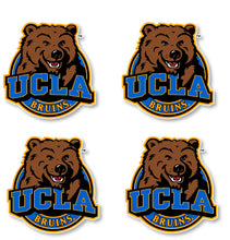 Load image into Gallery viewer, UCLA Bruins 2-Inch Mascot Logo NCAA Vinyl Decal Sticker for Fans, Students, and Alumni
