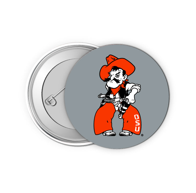 Oklahoma State Cowboys 2-Inch Button Pins (4-Pack) | Show Your School Spirit