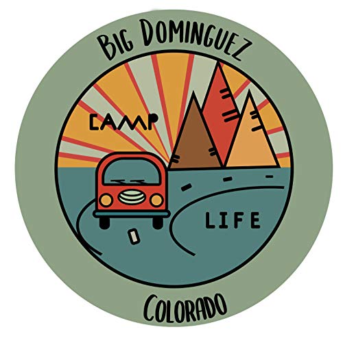 Big Dominguez Colorado Souvenir Decorative Stickers (Choose theme and size)