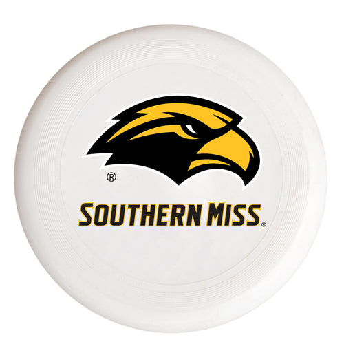 Southern Mississippi Golden Eagles NCAA Licensed Flying Disc - Premium PVC, 10.75” Diameter, Perfect for Fans & Players of All Levels