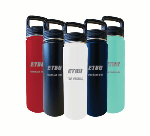 East Texas Baptist University 32oz Signature Series Steel Tumbler - Engraved with Personalized Text