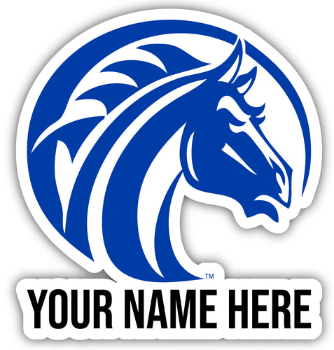 Fayetteville State University 9x14-Inch Mascot Logo NCAA Custom Name Vinyl Sticker - Personalize with Name