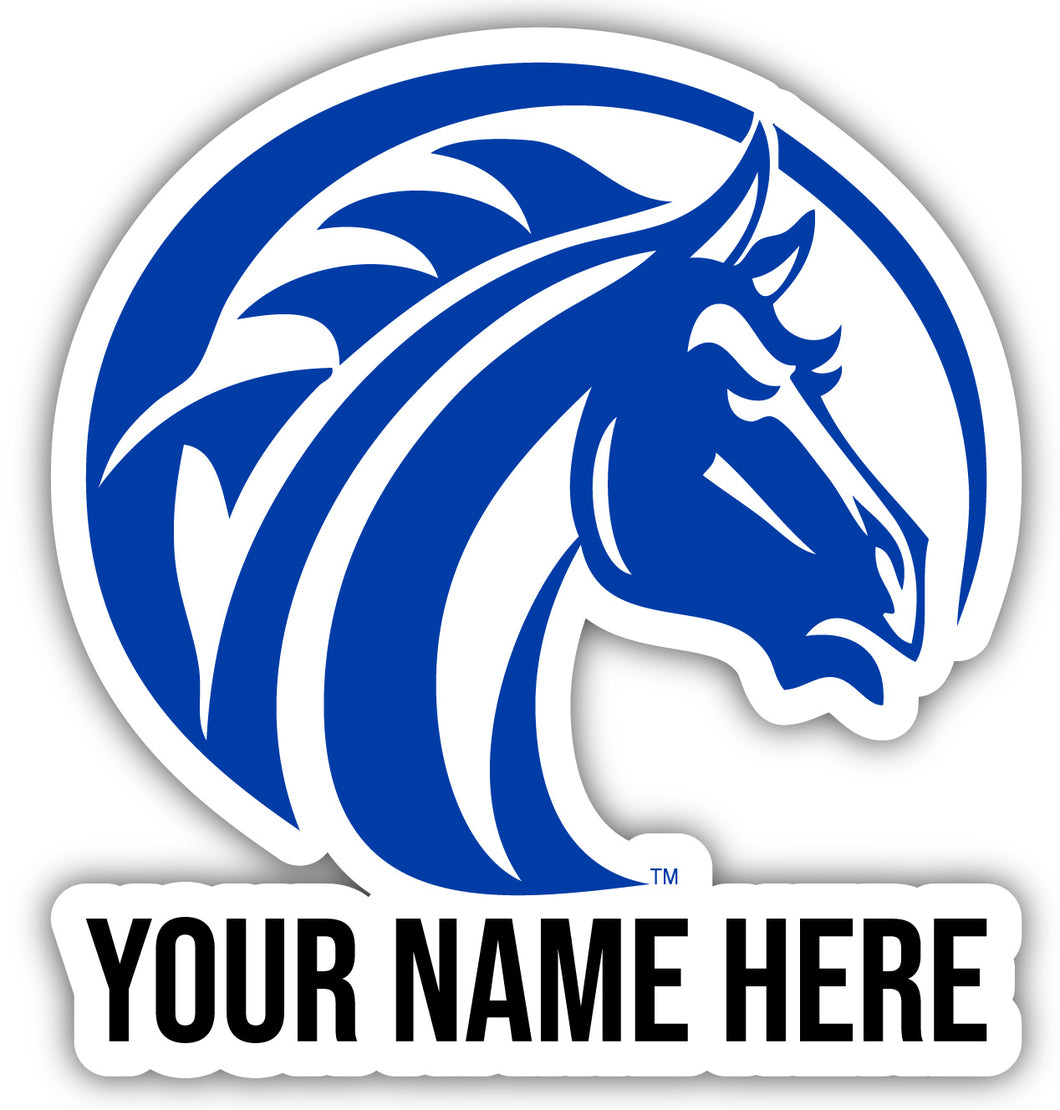 Fayetteville State University 9x14-Inch Mascot Logo NCAA Custom Name Vinyl Sticker - Personalize with Name