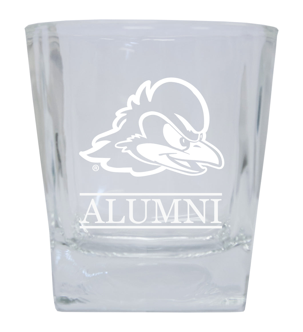 Delaware Blue Hens 8 oz Etched Alumni Glass Tumbler 2-Pack