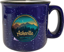 Load image into Gallery viewer, Asheville North Carolina Souvenir 16 oz Ceramic Camping Mug
