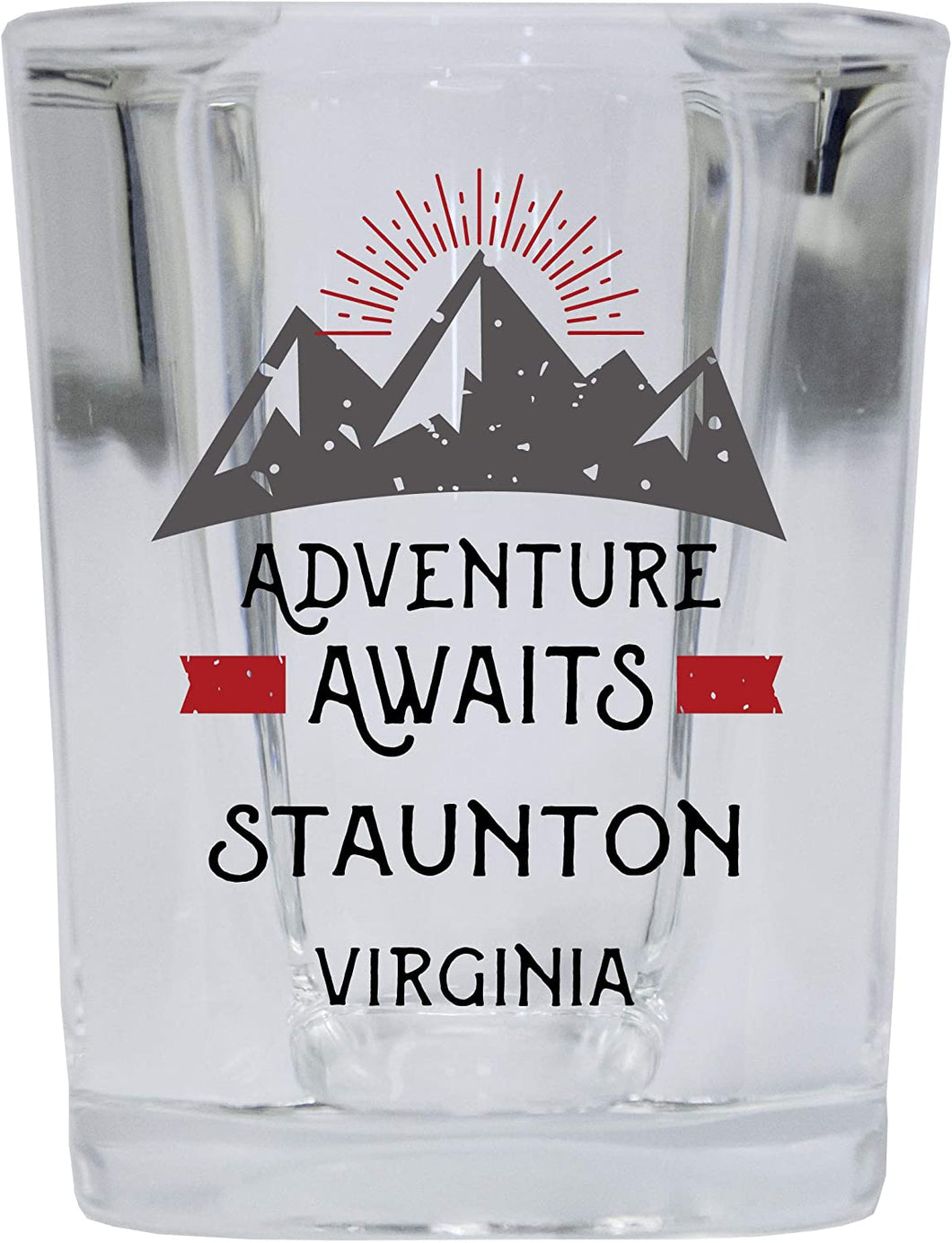 Staunton Virginia Shot Glass Adventure Awaits Design