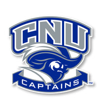 Load image into Gallery viewer, Christopher Newport Captains 2-Inch Mascot Logo NCAA Vinyl Decal Sticker for Fans, Students, and Alumni
