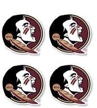 Load image into Gallery viewer, Florida State Seminoles 2-Inch Mascot Logo NCAA Vinyl Decal Sticker for Fans, Students, and Alumni

