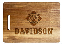 Load image into Gallery viewer, Davidson College Engraved Wooden Cutting Board 10&quot; x 14&quot; Acacia Wood
