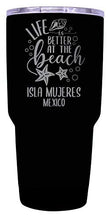 Load image into Gallery viewer, Isla Mujeres Mexico Souvenir Laser Engraved 24 Oz Insulated Stainless Steel Tumbler
