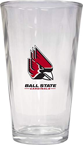NCAA Ball State University Officially Licensed Logo Pint Glass – Classic Collegiate Beer Glassware