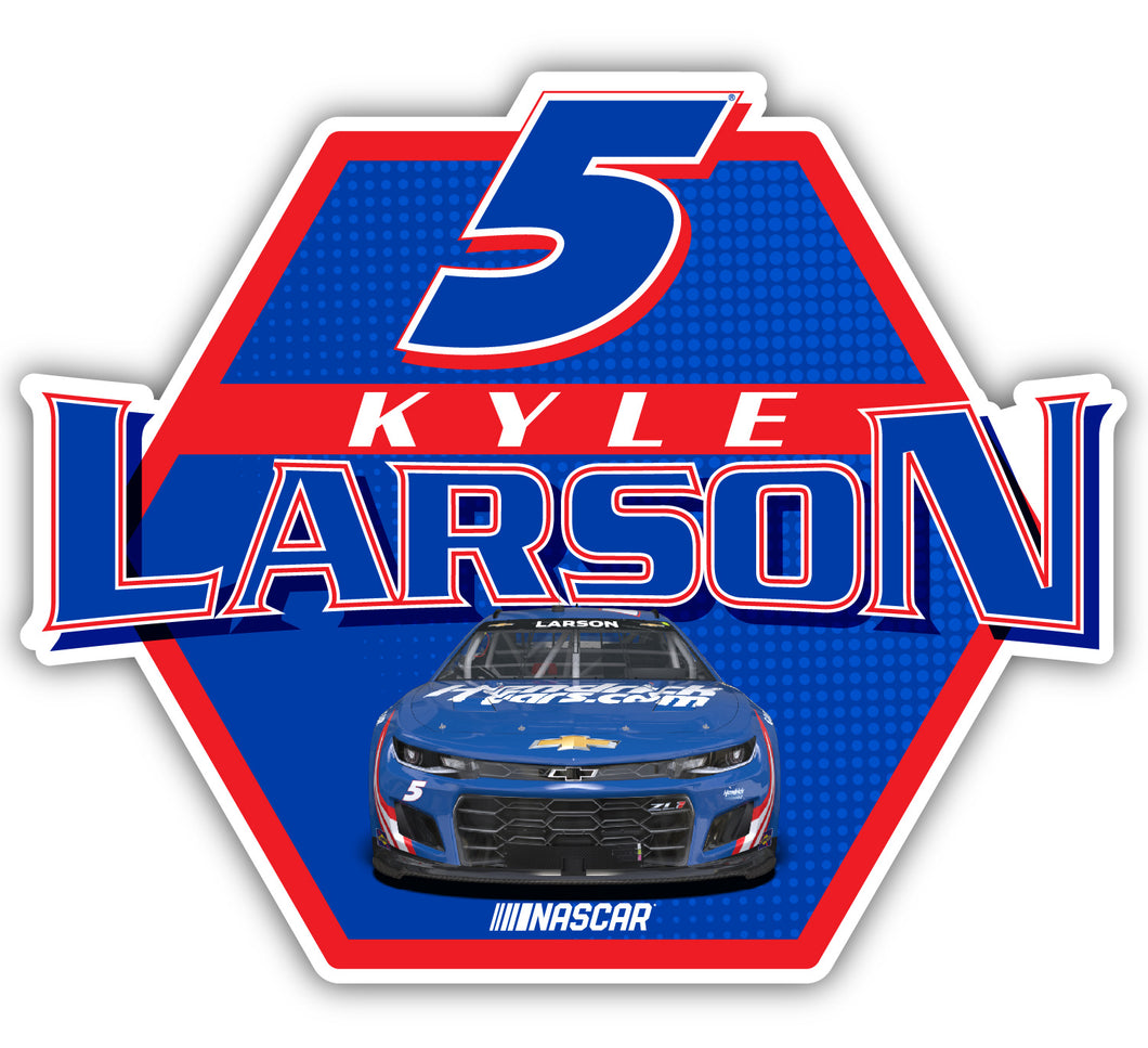 Kyle Larson # 5 NASCAR Laser Cut Decal