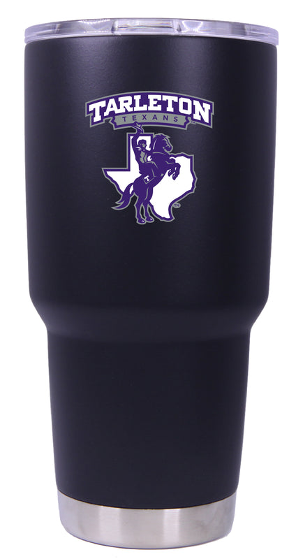 Tarleton State University Mascot Logo Tumbler - 24oz Color-Choice Insulated Stainless Steel Mug