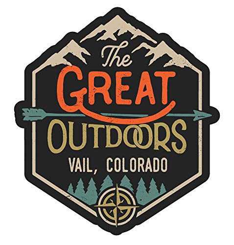 Vail Colorado The Great Outdoors Design 4-Inch Fridge Magnet