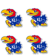 Load image into Gallery viewer, Kansas Jayhawks Vinyl Mascot Decal Sticker
