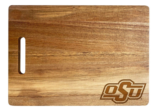 Oklahoma State Cowboys Classic Acacia Wood Cutting Board - Small Corner Logo