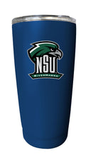 Load image into Gallery viewer, Northeastern State University Riverhawks NCAA Insulated Tumbler - 16oz Stainless Steel Travel Mug Choose Your Color
