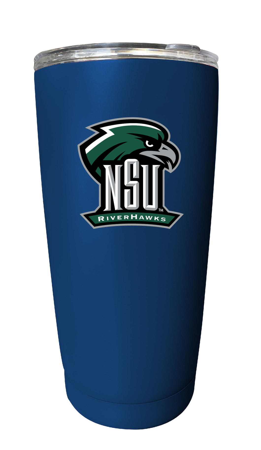 Northeastern State University Riverhawks NCAA Insulated Tumbler - 16oz Stainless Steel Travel Mug Choose Your Color