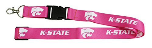Ultimate Sports Fan Lanyard -  Kansas State Wildcats Spirit, Durable Polyester, Quick-Release Buckle & Heavy-Duty Clasp