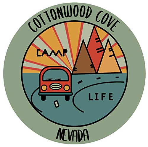 Cottonwood Cove Nevada Souvenir Decorative Stickers (Choose theme and size)