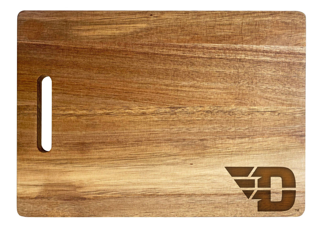 Dayton Flyers Classic Acacia Wood Cutting Board - Small Corner Logo