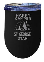Load image into Gallery viewer, St. George Utah Souvenir 12 oz Laser Etched Insulated Wine Stainless Steel Tumbler
