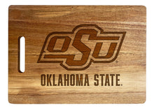 Load image into Gallery viewer, Oklahoma State Cowboys Classic Acacia Wood Cutting Board - Small Corner Logo
