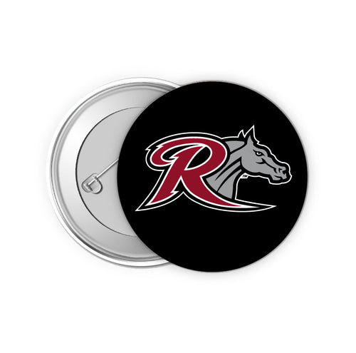 Rider University Broncs 2-Inch Button Pins (4-Pack) | Show Your School Spirit