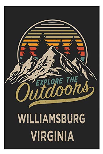 Williamsburg Virginia Souvenir 2x3-Inch Fridge Magnet Explore The Outdoors