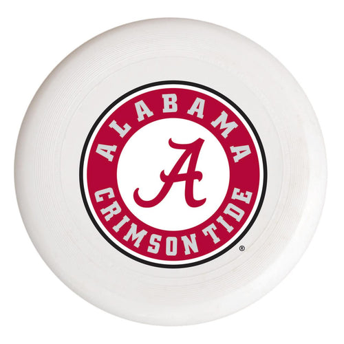 Alabama Crimson Tide NCAA Licensed Flying Disc - Premium PVC, 10.75” Diameter, Perfect for Fans & Players of All Levels