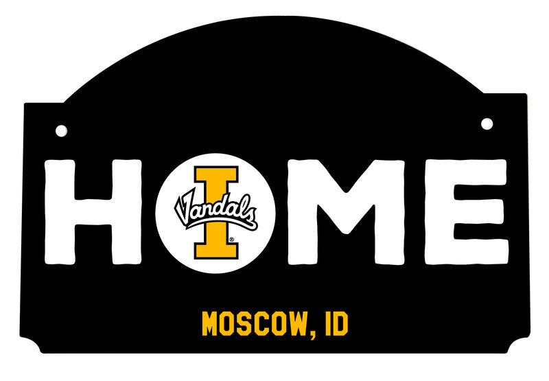 Idaho Vandals State University Wood Sign with String