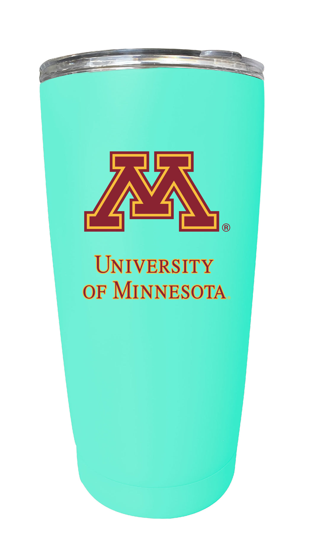 Minnesota Gophers NCAA Insulated Tumbler - 16oz Stainless Steel Travel Mug Choose Your Color
