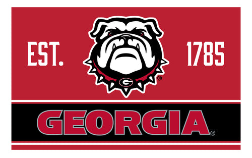 Georgia Bulldogs Wood Sign with Frame