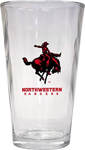 NCAA Northwestern Oklahoma State University Officially Licensed Logo Pint Glass – Classic Collegiate Beer Glassware