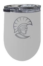 Load image into Gallery viewer, University of Tampa Spartans 12 oz Etched Insulated Wine Stainless Steel Tumbler - Choose Your Color
