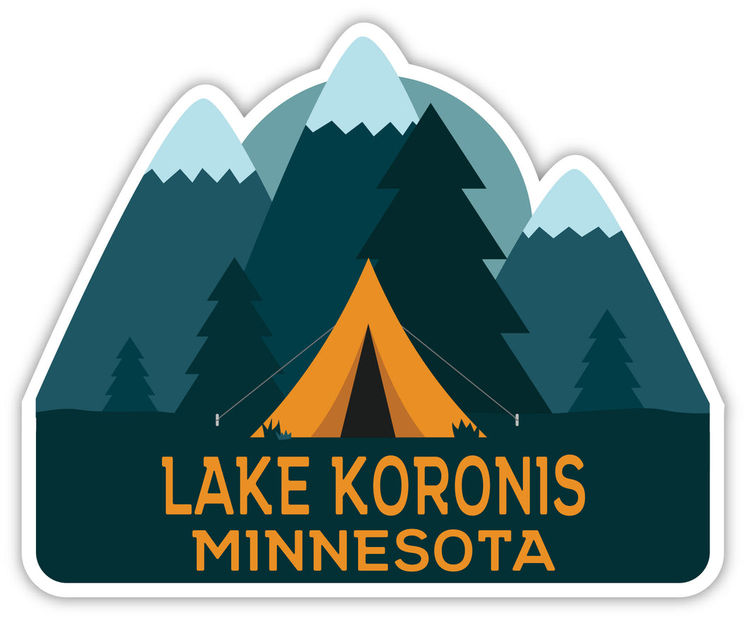 Lake Koronis Minnesota Souvenir Decorative Stickers (Choose theme and size)