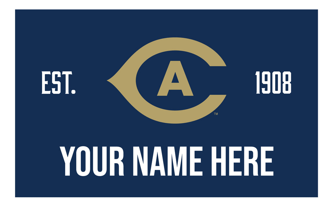 Personalized Customizable UC Davis Aggies Wood Sign with Frame Custom Name