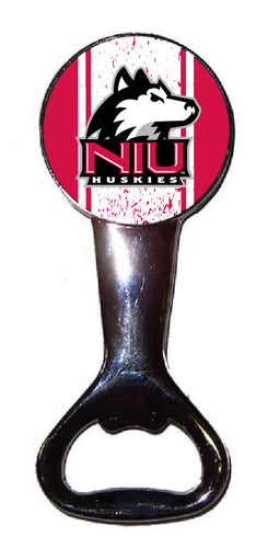 Northern Illinois Huskies Officially Licensed Magnetic Metal Bottle Opener - Tailgate & Kitchen Essential