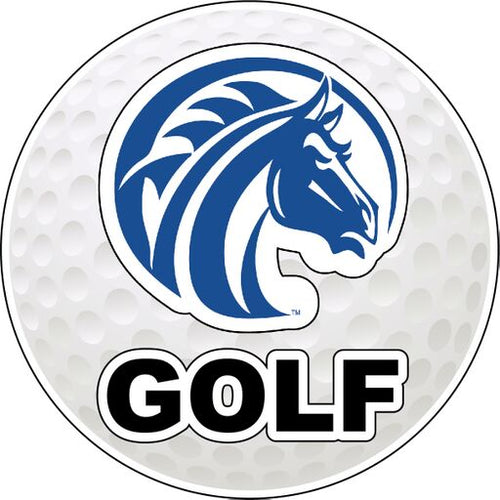 Fayetteville State University 4-Inch Round Golf NCAA Fairway Fervor Vinyl Decal Sticker